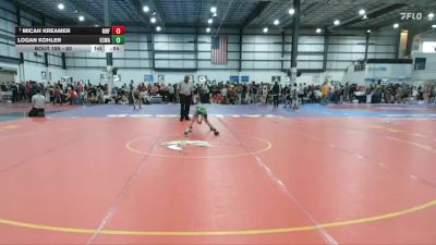 60 lbs Champ. Round 2 - Micah Kreamer, NC Wrestling Factory vs Logan Kohler, East Carolina Wrestling Academ