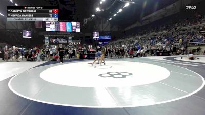 115 lbs Champ. Rd Of 32 - Camryn Gresham, OH vs Nevada Daniels, TX