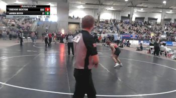 AA 157 lbs Quarterfinal - Trevor Sexton, Knoxville Halls High School vs Aiden Boyd, Cleveland High School