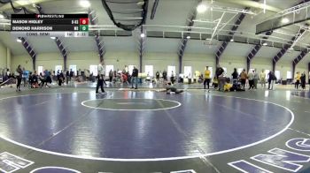 197 lbs Cons. Semi - Mason Higley, Unattached - Kent State vs Demond Harrison, Michigan State