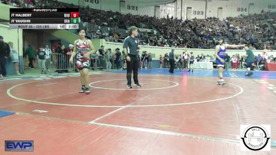 120 lbs Round Of 64 - Jt Halbert, Bixby vs Jt Vaughn, Skiatook Youth Wrestling