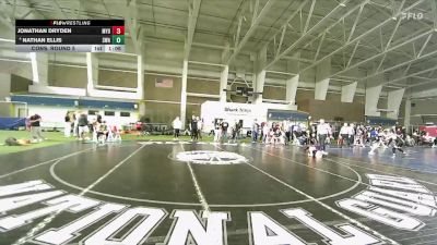 100 lbs Cons. Round 5 - Nathan Ellis, Sanderson Wrestling Academy vs Jonathan Dryden, Mine Yard Dogd