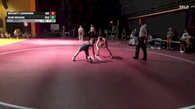 111-114 lbs 1st Place Match - Dom Bevans, Solon vs Beckett Loughren, Independence