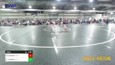 101 lbs Round Of 16 - Mason Schlaht, Monster Garage vs Quentin Jackson, SlyFox Wrestling Academy