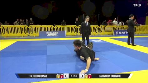 Ijah Iwasey Baltimore vs Tsetsee Batbayar 2025 Pan IBJJF Jiu-Jitsu No-Gi Championship