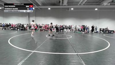 Cons. Round 3 - Cole Rogers, Western Colorado Wrestling Club vs Dominick Marre, Illinois