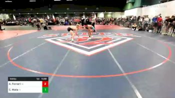 152 lbs Prelims - Angelo Ferrari, OK vs Caleb Mata, TX