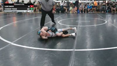 53 lbs Rr Rnd 1 - Luke Smith, Kraken Red - EL vs Connor Yuhas, The Outsiders Wrestling Club - EL