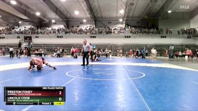 135 lbs 1st Place Match - Macklin Reinhard, JC Youth Wrestling Club vs Drake Pagett, Macon Youth Wrestling