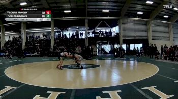 141 lbs Quarterfinal - Logan Arnold, Emory & Henry vs Caleb Brooks, Glenville State