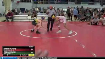 100 lbs Round 2 (8 Team) - Tobin McNair, RAW COMBAT vs Caden Alford, ALABAMA ELITE