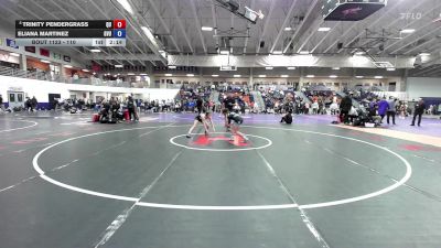 110 lbs Cons. Semi - Eliana Martinez, Grand View vs Trinity Pendergrass, Quincy