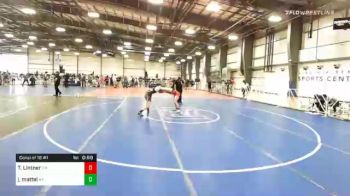 152 lbs Consolation - Tyler Lintner, OH vs Joseph Mattei, NY