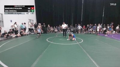72 lbs Round 1 (6 Team) - Abel Driscoll, Reaper WC vs Giancarlo Ficalora, Pride WC