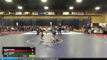 160 lbs Cons. Round 5 - Quinn Funk, Legacy vs Alex Somer, Greeley West