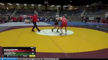 182 lbs Round 1 (4 Team) - Elijah Kercher, 6A Sprague vs Zackary Hill, 6A Oregon City