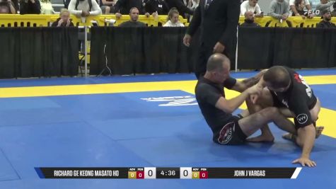 John J Vargas vs Richard Ge Keong Masato Ho 2026 Pan IBJJF Jiu-Jitsu No-Gi Championship