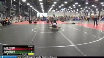 115 lbs Round 2 (6 Team) - Chris Dennis, Team California vs Luke Pember, Team Sconnie