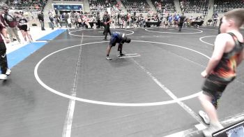 Rr Rnd 1 - Braxtyn Pinkston, Pocola Youth Wrestling vs Major Nichols, Tulsa Blue T Panthers