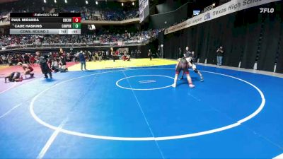 5A 190 lbs Cons. Round 3 - Cade Haskins, Cedar Park vs Paul Miranda, Carrollton Creekview