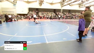 63-M lbs Final - Philip Burns, MarcAurele Youth vs Anthony Messina Jr., Buxton (NJ)