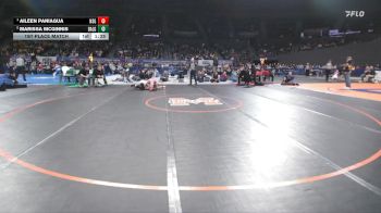 6A/5A Girls 100 1st Place Match - Aileen Paniagua, North Salem Girls vs Marissa McGinnis, Dallas Girls