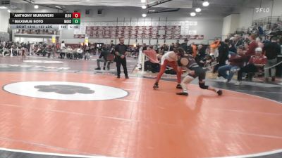 157 lbs Consi Of 4 - Anthony Murawski, Gloucester vs Maximus Soto, Mount Greylock