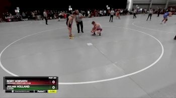 190 lbs Cons. Round 2 - Rory Horvath, Crusader Wrestling Club vs Julian Holland, Illinois