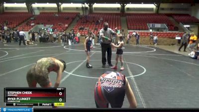 72 lbs Round 4 - Stephen Cheek, Highland vs Rykr Plunket, Carrollton