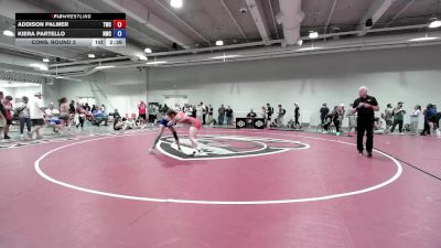 Cons. Round 2 - Addison Palmer, Thorobred Wrestling Club vs Kiera Partello, Naples Wrestling Club