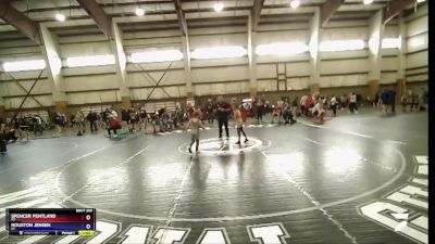 59 lbs Cons. Round 2 - Spencer Pentland, MT vs Houston Jensen, UT