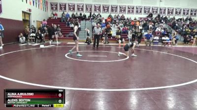 100 lbs Quarterfinal - Alina Ajruloski, Independence vs Alexis Sexton, Benton Community