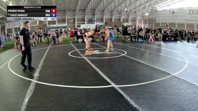 144 lbs Cons. Round 4 - Pedro Puga, Utah vs Cole Nunley, Colorado