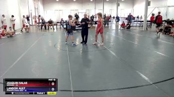 136 lbs Quarterfinals (8 Team) - Joaquin Salas, Georgia vs Landon Ault, Pennsylvania Red