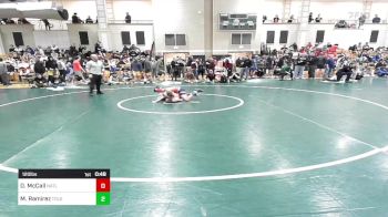 120 lbs Consi Of 16 #2 - Dylan McCall, North Attleborough vs Marcos Ramirez, Tollgate