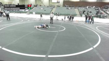 57 lbs 5th Place - Keanu Lemrise, Redwood WC vs Deklan Mondragon, Ravage WC