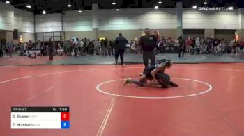 110 lbs Prelims - Gianna Slusser, North Carolina vs Emily McIntosh, Garage Boyz Wrestling