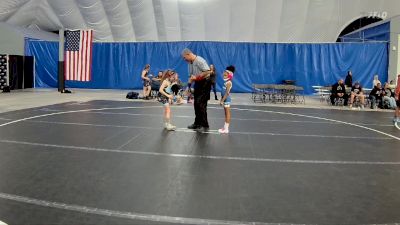 45-55 lbs Round 2 - Richelle Ortiz, Kenmore vs Elouise Zwick, Donahue Wrestling Academy