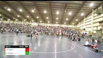 100 lbs Cons. Round 1 - Piper Seale, Ridgeline High School vs Chrissa Hawkes, Bear River Junior High Wrestling Club