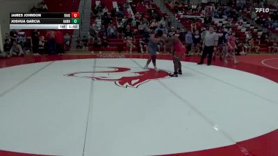 215 lbs Round 2 (4 Team) - James Johnson, Thompson HS vs Joshua Garcia, Oak Mountain