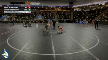 145 lbs Champ. Round 1 - Grace Greenwood, West Marshall vs Olive Mcwilliams, Williamsburg