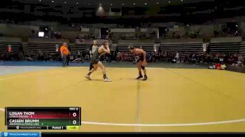 105 lbs Placement (4 Team) - Logan Thom, LPGE/B Wolves vs Cassen Brumm, Annandale/Maple Lake