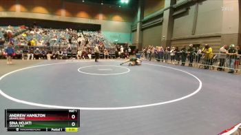 215 lbs Cons. Round 3 - Andrew Hamilton, Grants Pass vs Sina Hojati, Granite Bay