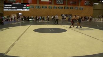 197 lbs Quarterfinal - Leonardo Merlo, Moorpark College vs Vaea Salt, Sacramento City College