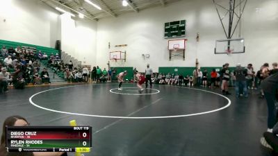 165A Round 3 - Diego Cruz, Riverton vs Rylen Rhodes, Pinedale