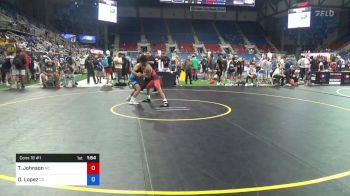 113 lbs Cons 16 #1 - Tye Johnson, North Carolina vs Deven Lopez, Colorado
