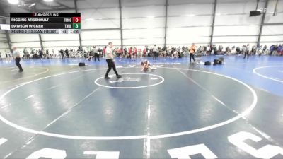 76 lbs Round 2 (10:30am Friday) - Dawson Wicker, Gotcha Blue vs Riggins Arsenault, Team Cormier