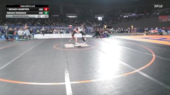 4A/3A/2A/1A Girls 125 Quarterfinal - Megan Wiseman, Riverside (Boardman) Girls vs Nevaeh Hampton, Cascade Girls