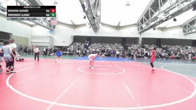 96-I lbs Consi Of 16 #2 - Rashan Adams, Paulsboro vs Vincenzo Ilardi, Bangor