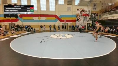 138 lbs 1st Place Match - Andrew Gonzales, Central vs Omar Bautista, Thunder Basin